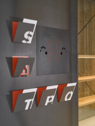 Kancelářské prostory a showroom developerské společnosti Satpo, Daniela Polubědovová