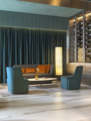 Ateliér R21 Architects a studio Matteo Thun & Partners zrekonstruovali palác na Senovážném náměstí. Nově slouží jako nadstandartní hotel.