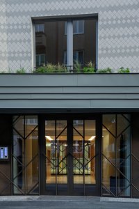 Bytový dům Sámova, Znamení čtyř - architekti