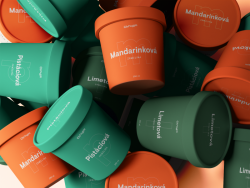 Nová vizuální identita města Chrudim - zmrzlina, Markéta Steinert.