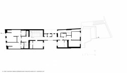 Obnova lázeňského domu Zlatý Beránek v Karlových Varech, půdorys 5np, IN-FORM-ARCHITEKTI