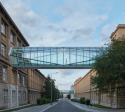 Spojovací lávky VŠCHT, Opočenský Valouch architekti