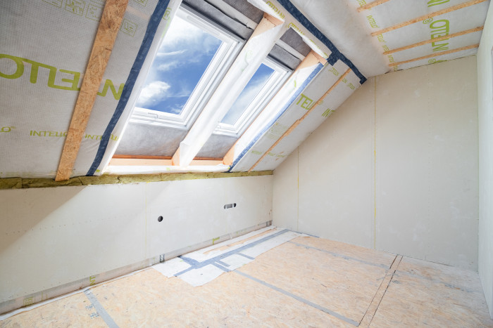 Konstrukční sádrokartonová deska RigiStabil od firmy Rigips.