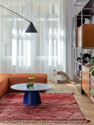 Obývací pokoj (Byt na Starém Městě; Facha architekti)