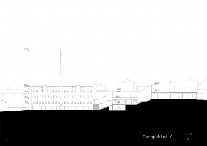 Vojtech Stoklasa, Hrádek nahoře i dole, řezopohled C – foto