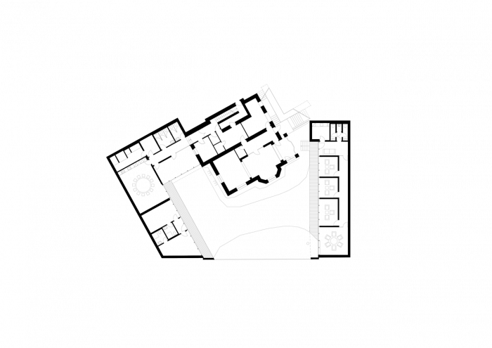 ADR s. r. o., Psychosomatická klinika Patočkova, půdorys – foto