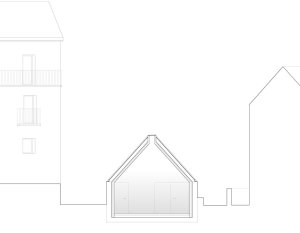 Nový pavilon muzea MeCri, Studio Inches Architettura, řez
