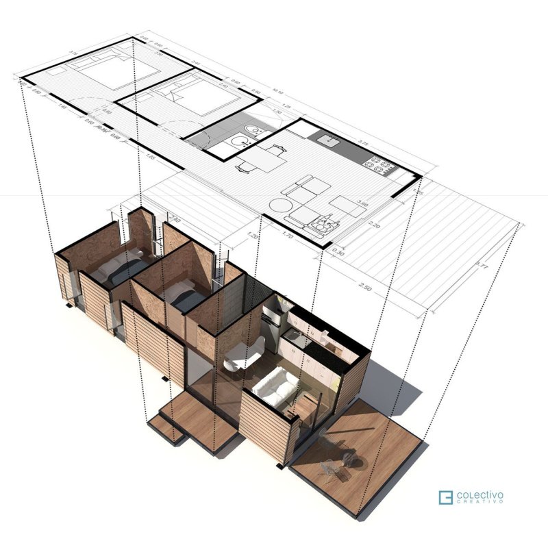 Colectivo Creativo Arquitectos, VIMOB - schéma
