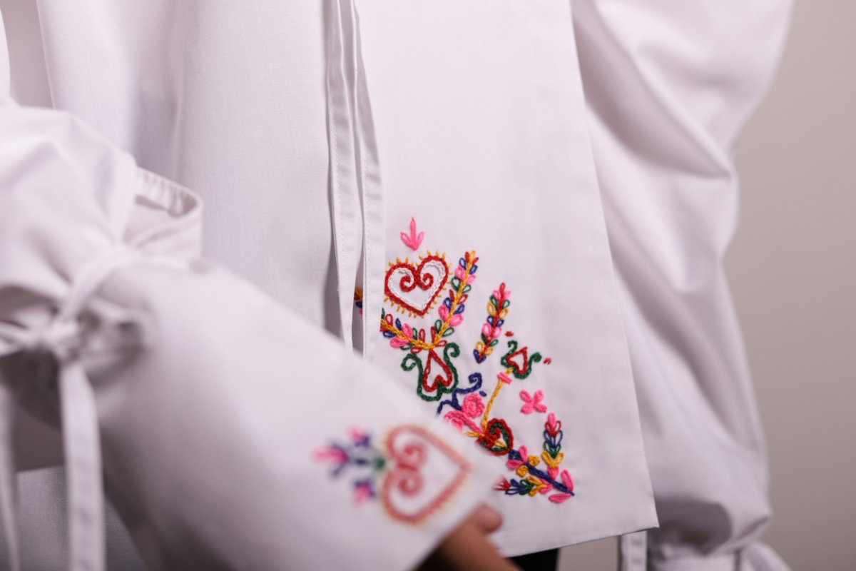 Design Tereza Bláhová, horňácká výšivka, Klára Halíčková