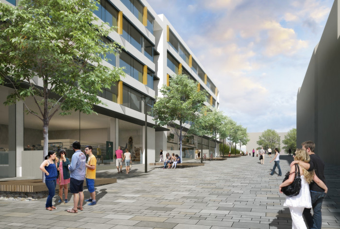 Revitalizace Náměstí Míru ve Zlíně, vizualizace, P.P. Architects