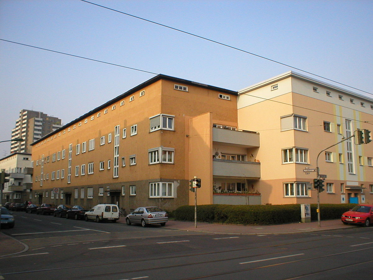 Bytový dům na sídlišti Bruchfeldstraße