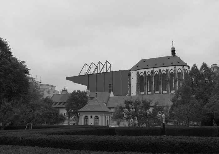 Dostavba kostela Panny Marie Sněžné, Miroslav Pazdera