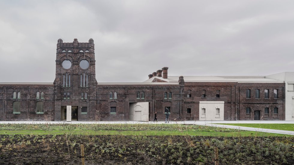 Rekonstrukce historické budovy bývalých jatek pro účely galerie Plato Ostrava. KWK Promes, 2022