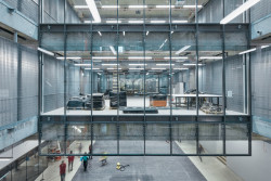 Nové technologické centrum UMPRUM s osvětlením značky Zumtobel