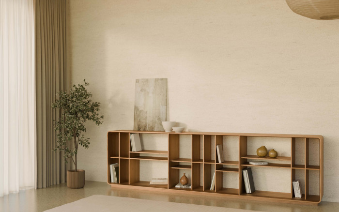 Úložné prostory O-LINK mozaika, malá knihovna od Javoriny