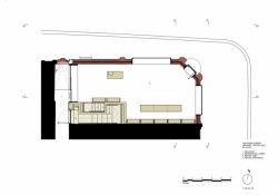 168 Upper Street, půdorys 1np, Amin Taha + Groupwork