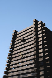 Zvonice na novém místě ve vesnici Soli