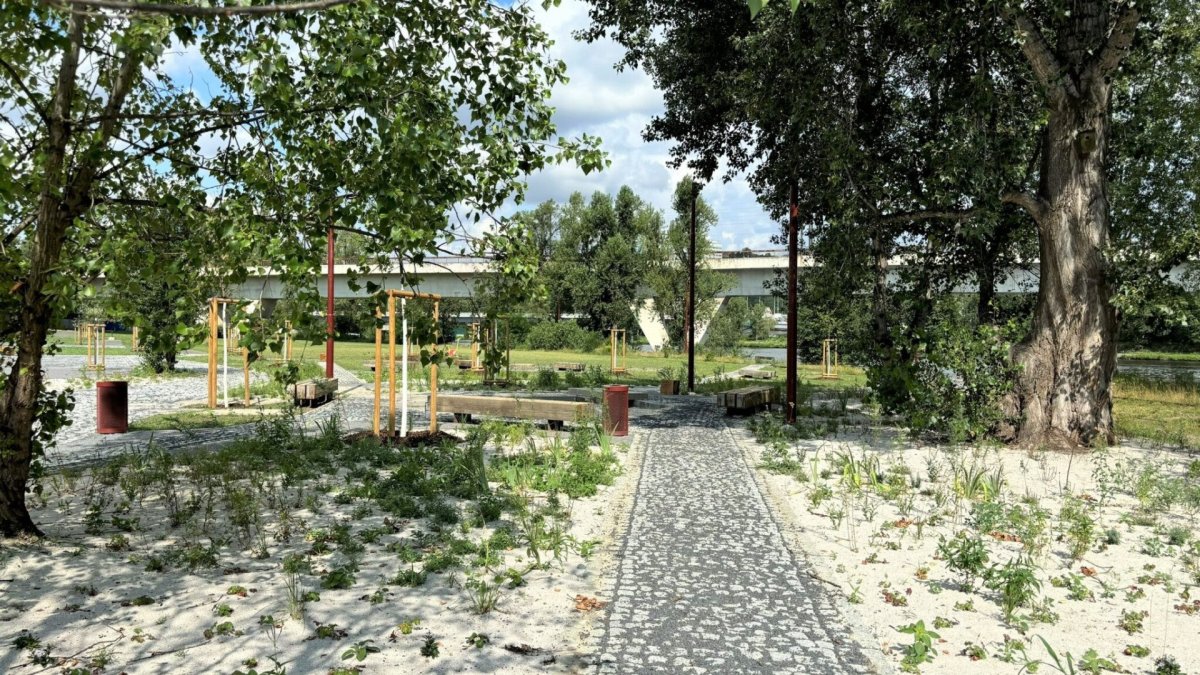 Nový park U vody