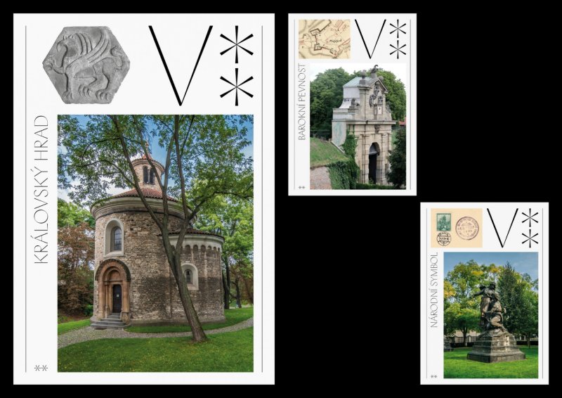 Nová vizuální identita Vyšehradu, Jan Matoušek a Miroko Maroko. Zdroj: CZECHDESIGN