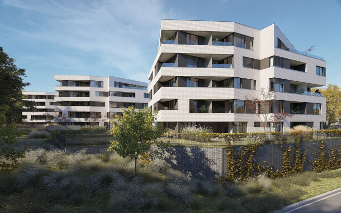 Bytové domy U Sluncové - vizualizace