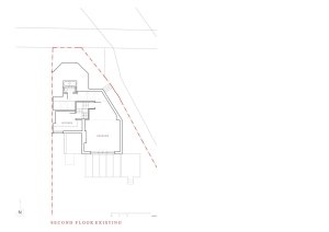 Přestavba viktoriánského domu, Studio Ben Allen, půdorys 3 NP