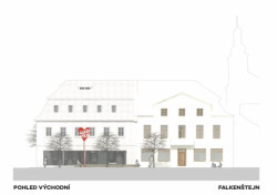 Pivovar Falkenštejn, Atelier Hoffman, východní pohled