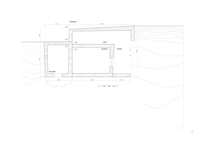 Cubus, A’Bodega, původní půdorys 1. NP - foto