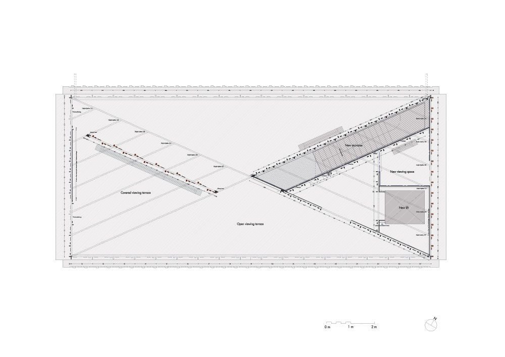 Johansen Skovsted Arkitekter, přečerpávací stanice na řece Skjern, výkres