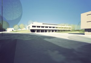 Pavilon rehabilitace Nemocnice Rudolfa a Stefanie Benešov, STA, projektový ateliér - vizualizace