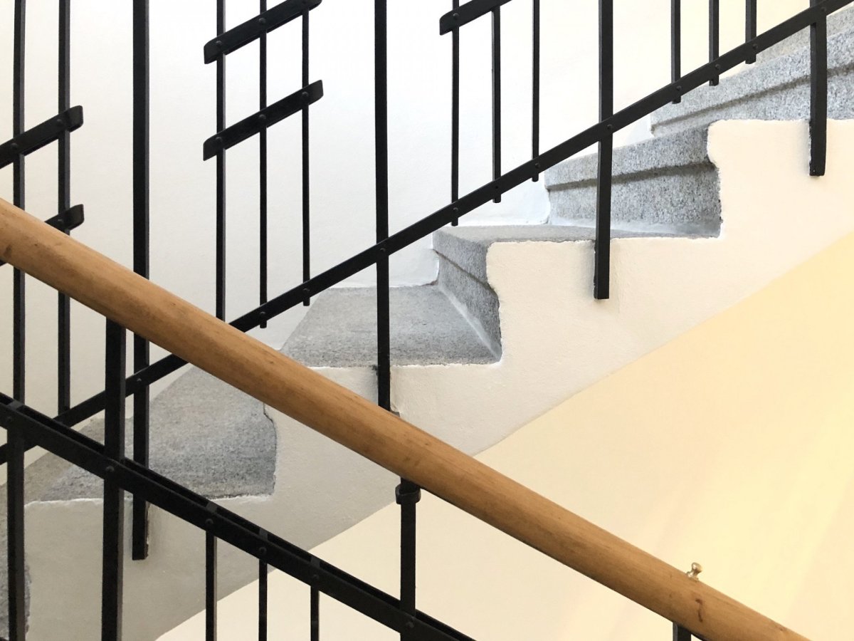 Škola architektury AVU v Praze po rekonstrukci podle návrhu Marcely Steinbachové a ateliéru Skupina