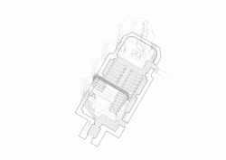 Rekonstrukce evangelického kostela v Hodslavicích, studio OBJEKTOR, axonometrie