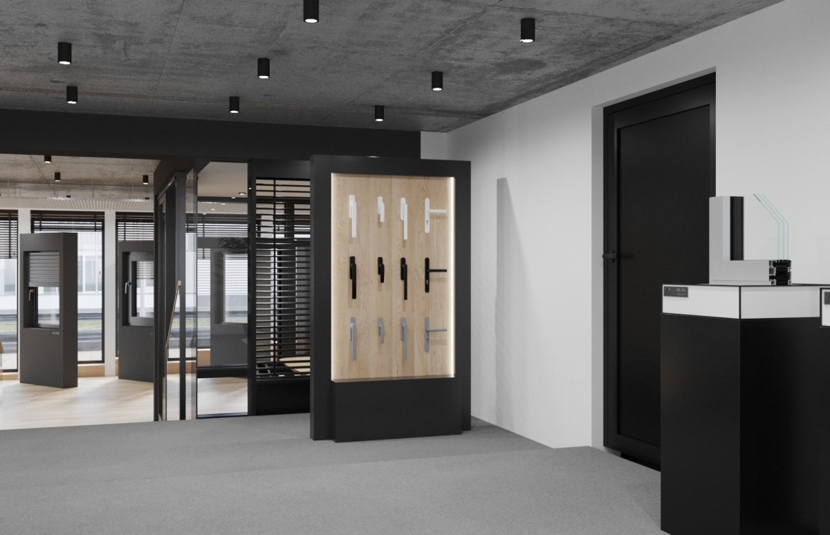 Nový showroom Aluprof cílí na udržitelnost pomocí hliníku