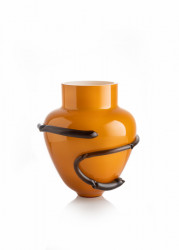 Kolekce váz Underwater od Františka Jungvirta pro sklárnu Ajeto