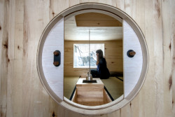 Transformace stodoly v údolí Myrkdalen na turistické ubytování, OPAFORM