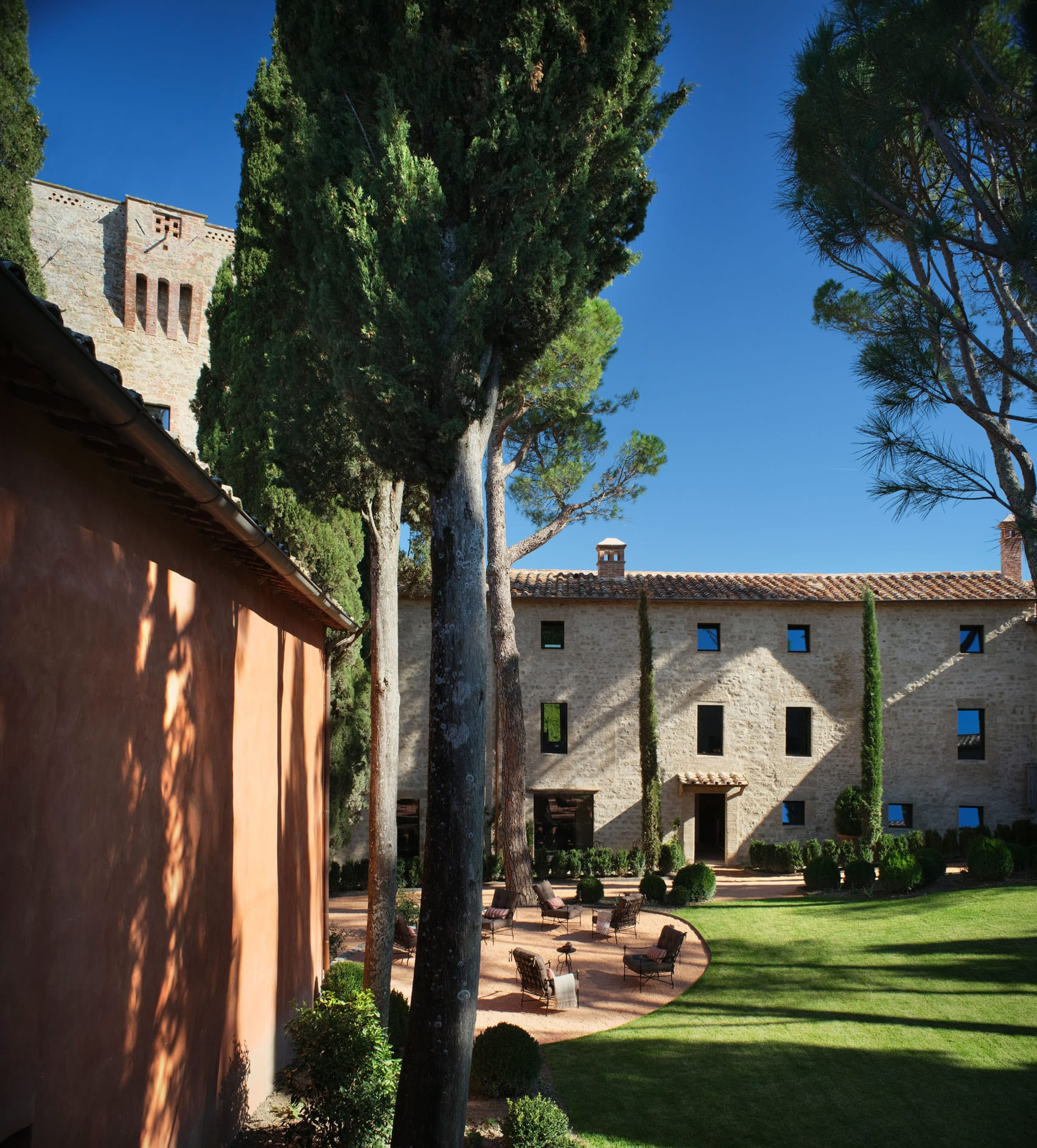 Hotel Castello di Reschio, Benedikt Bolza, Zdroj: dezeen