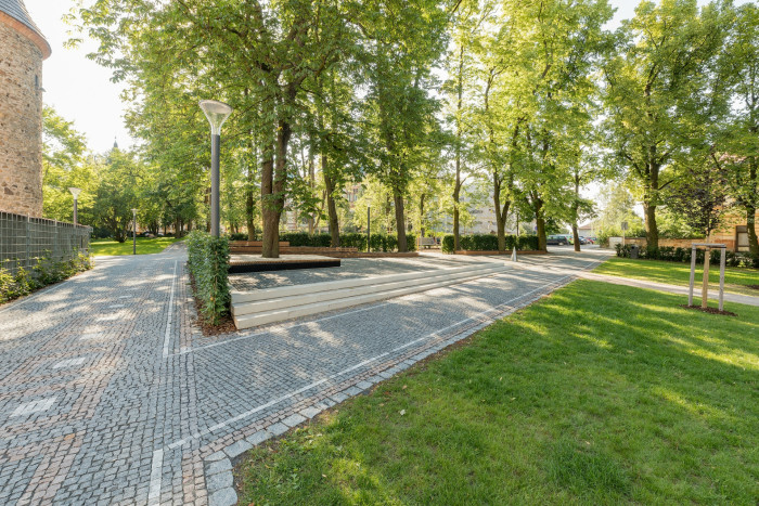 Revitalizace Vrchlického sadů v Klatovech, CHVOJKA / architekt,