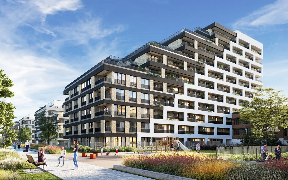Průmyslový areál v Hloubětíně se po sto letech mění na rezidenční čtvrť s občanskou vybaveností. Za jeho návrhem stojí studio LOXIA a architektonický tým Central Group.