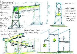 Skici (Transformace Lihovaru Smíchov; Black n´ Arch)