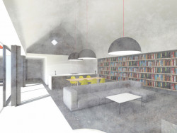 Rodinný dům v Blatnici pod Svatým Antonínkem, vizualizace, Air ateliér, Ateliér 6.