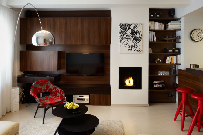 dotegg architekti s. r. o., Půdní byt v Holešovicích - foto