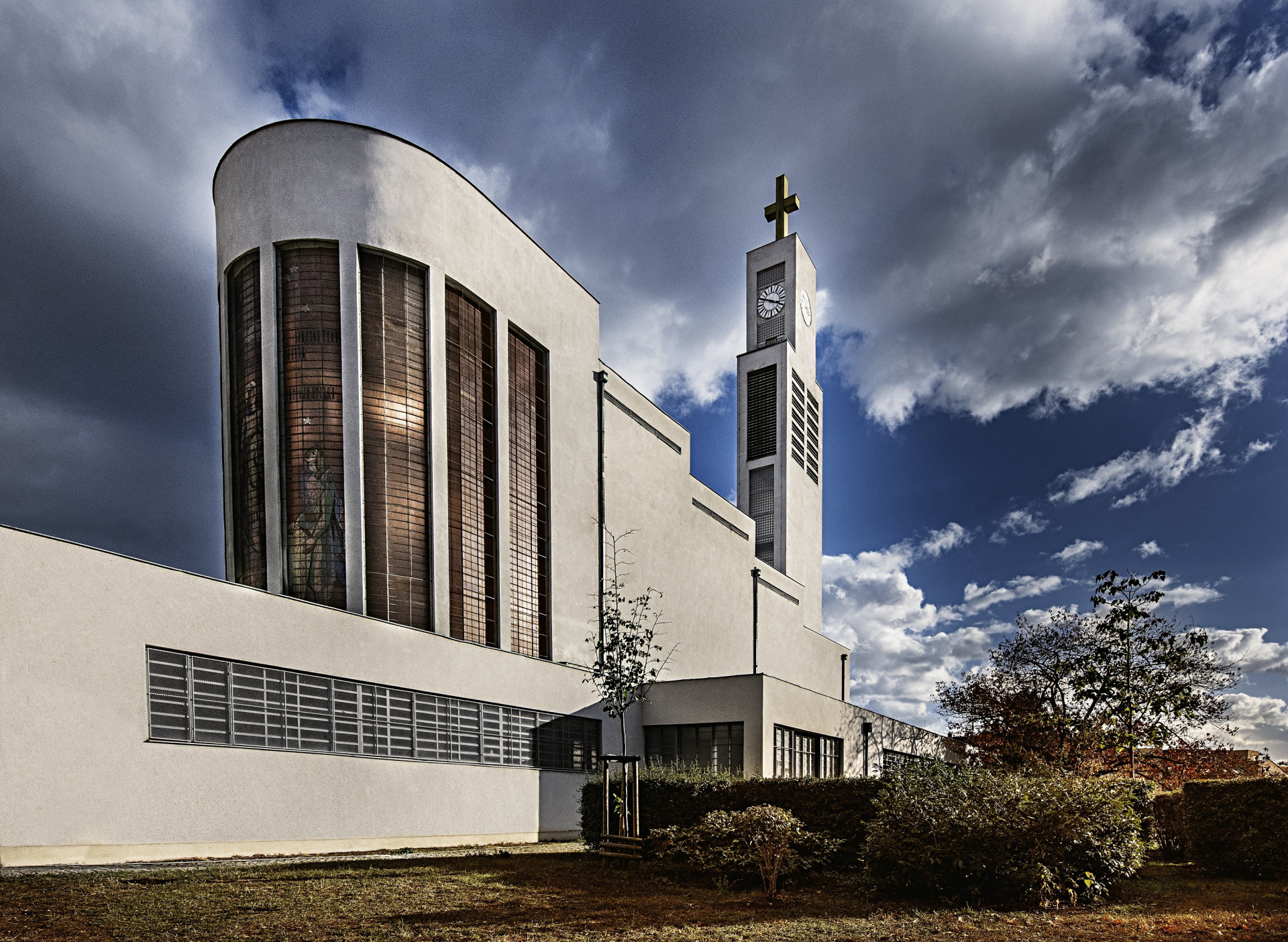 Kostel Sv. Václava v Praze-Vršovicích, Josef Gočár, 1928-30