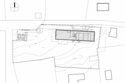 Rodinný dům Mníšek pod Brdy, situace, SCHAUFLER-ROSKOVEC