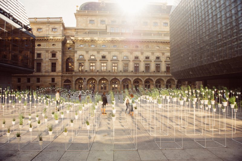 Projekt Victoria pragensis na piazzetě Národního divadla
