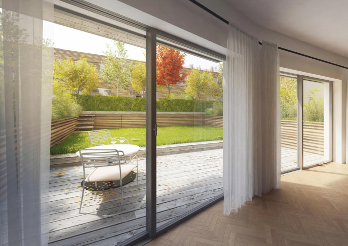 Bytový dům Sámova, Znamení čtyř - architekti, vizualizace