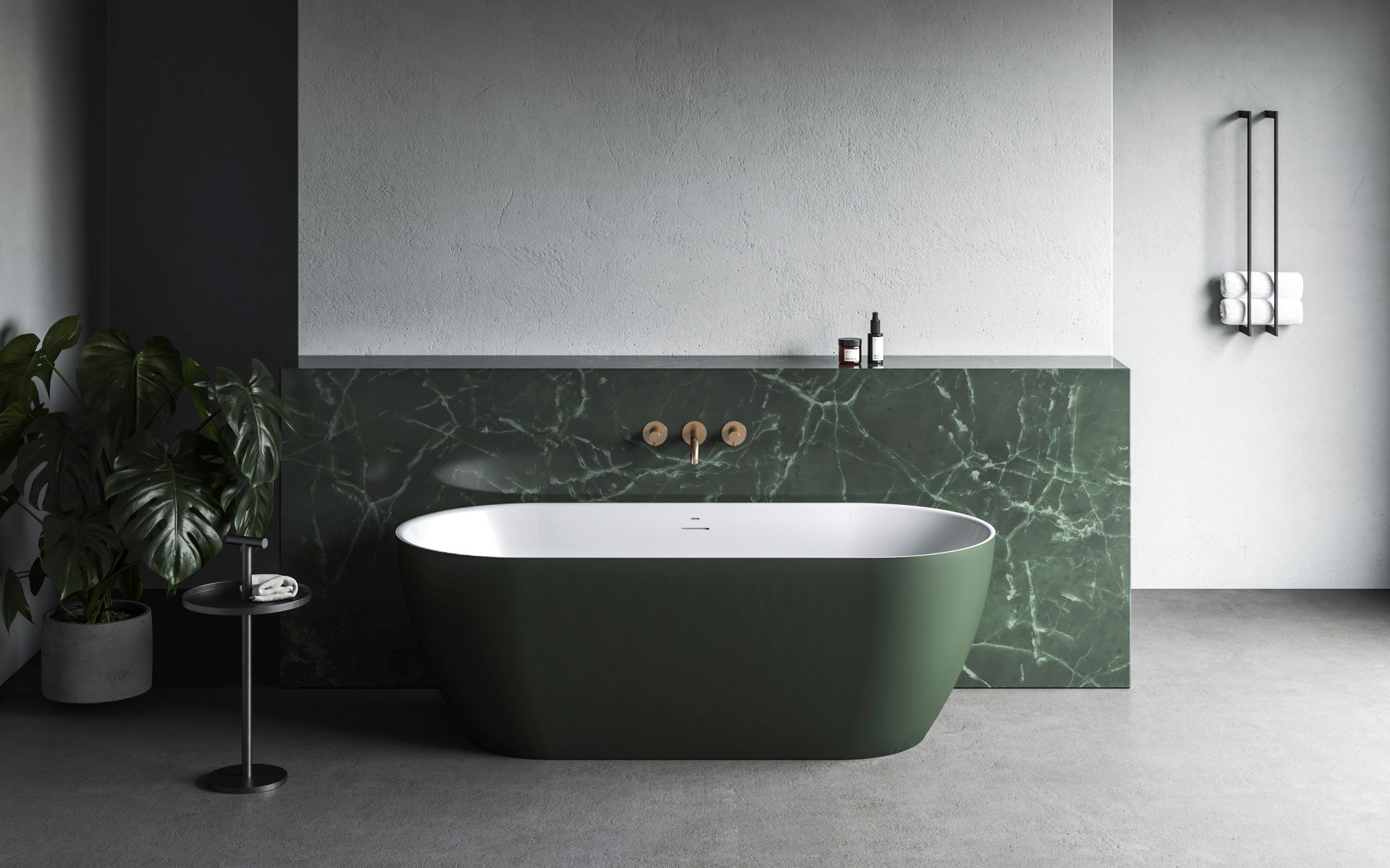 Volně stojící vany podle designu Kryštofa Nosála nabízejí jemně vykroužené tvary připravené obejmout tělo v příjemné lázni.