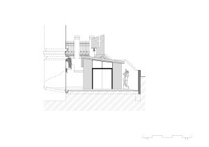 Pohled JZ (Kaple v Praze-Záběhlicích; JIRSA – ARCHITEKTI)