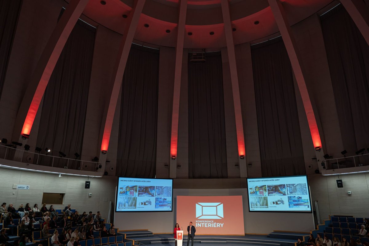 7. listopadu proběhne v sále Rotunda na BVV v Brně konference INTERIÉRY.