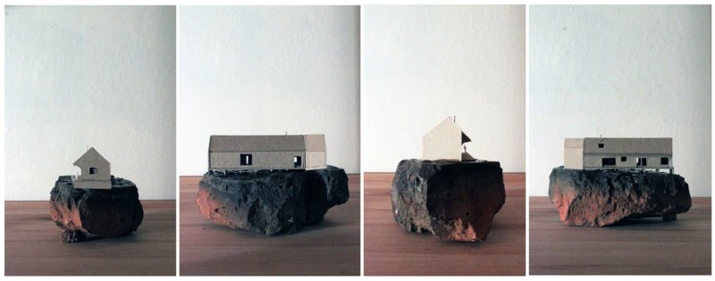 Dům v Lukovanech, ertepl, model