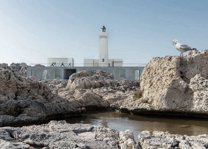 Eliška Kovaříková, Přestavba majáku na hotel v Syrakusách, Itálie – foto