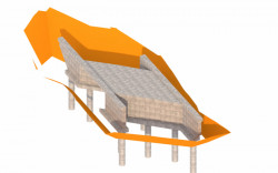 Most v Oborech, STATICITY - výkopy.